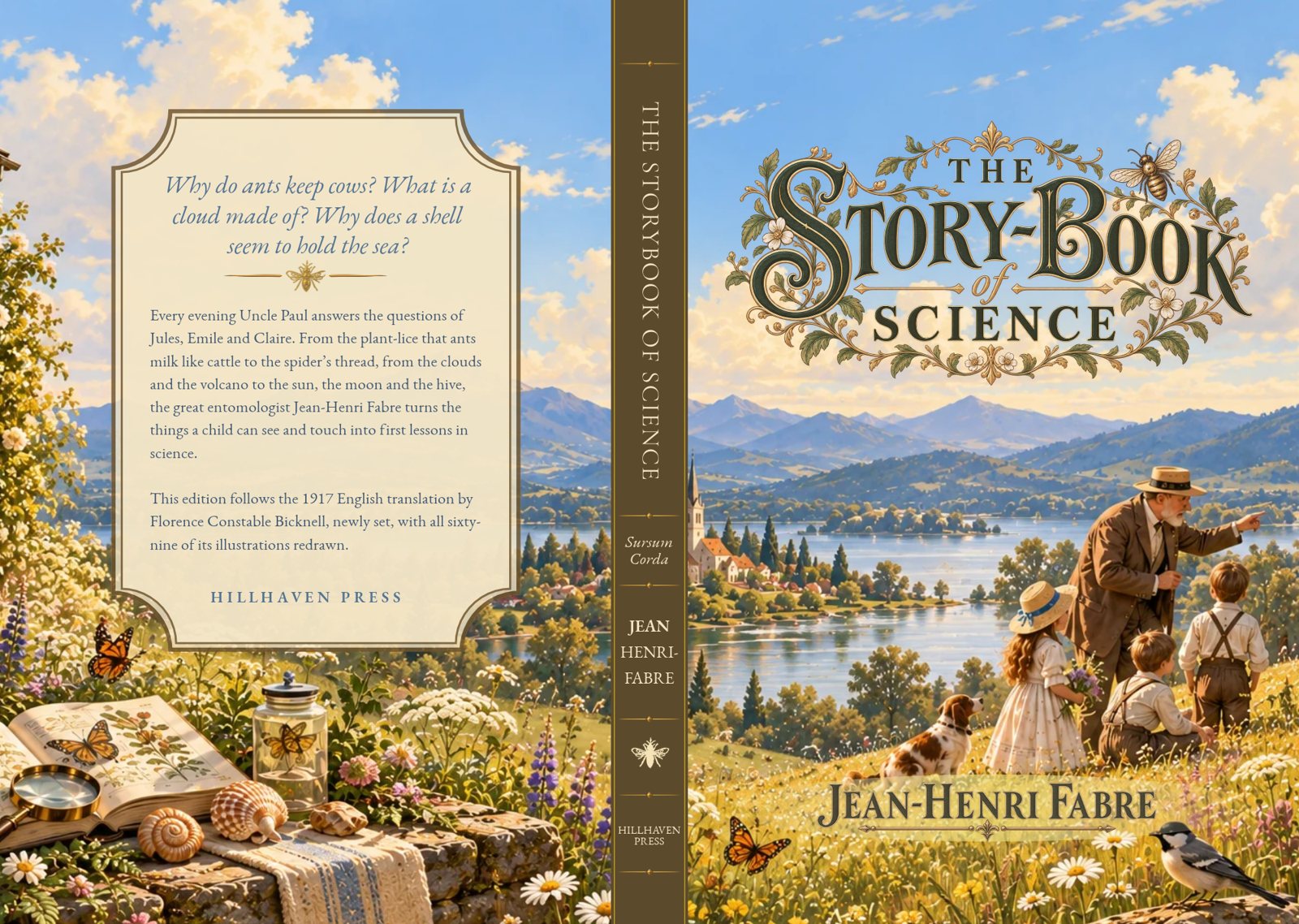 The Story-Book of Science illustrated wraparound cover